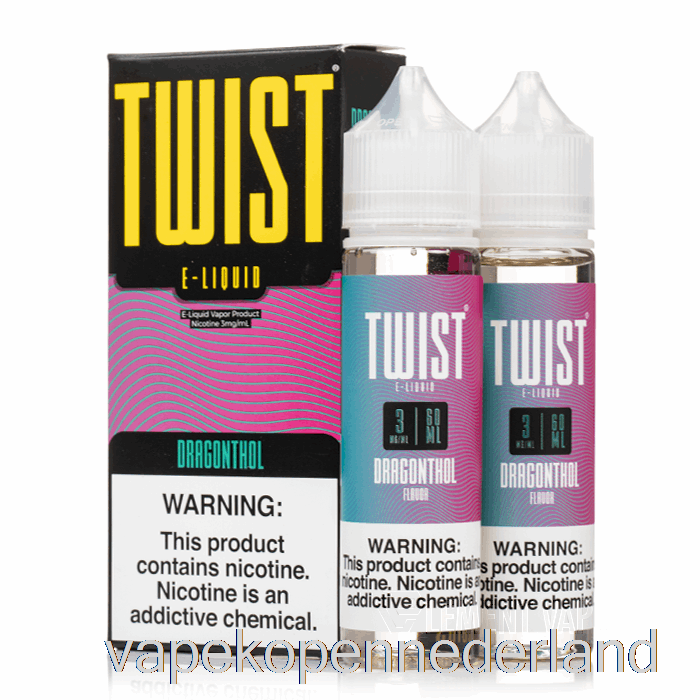 Elektronische Sigaret Vape Dragonthol - Twist E-vloeistof - 120ml 3mg